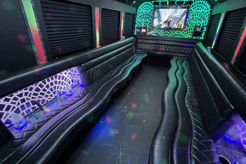 Clifton Limo Bus Interior