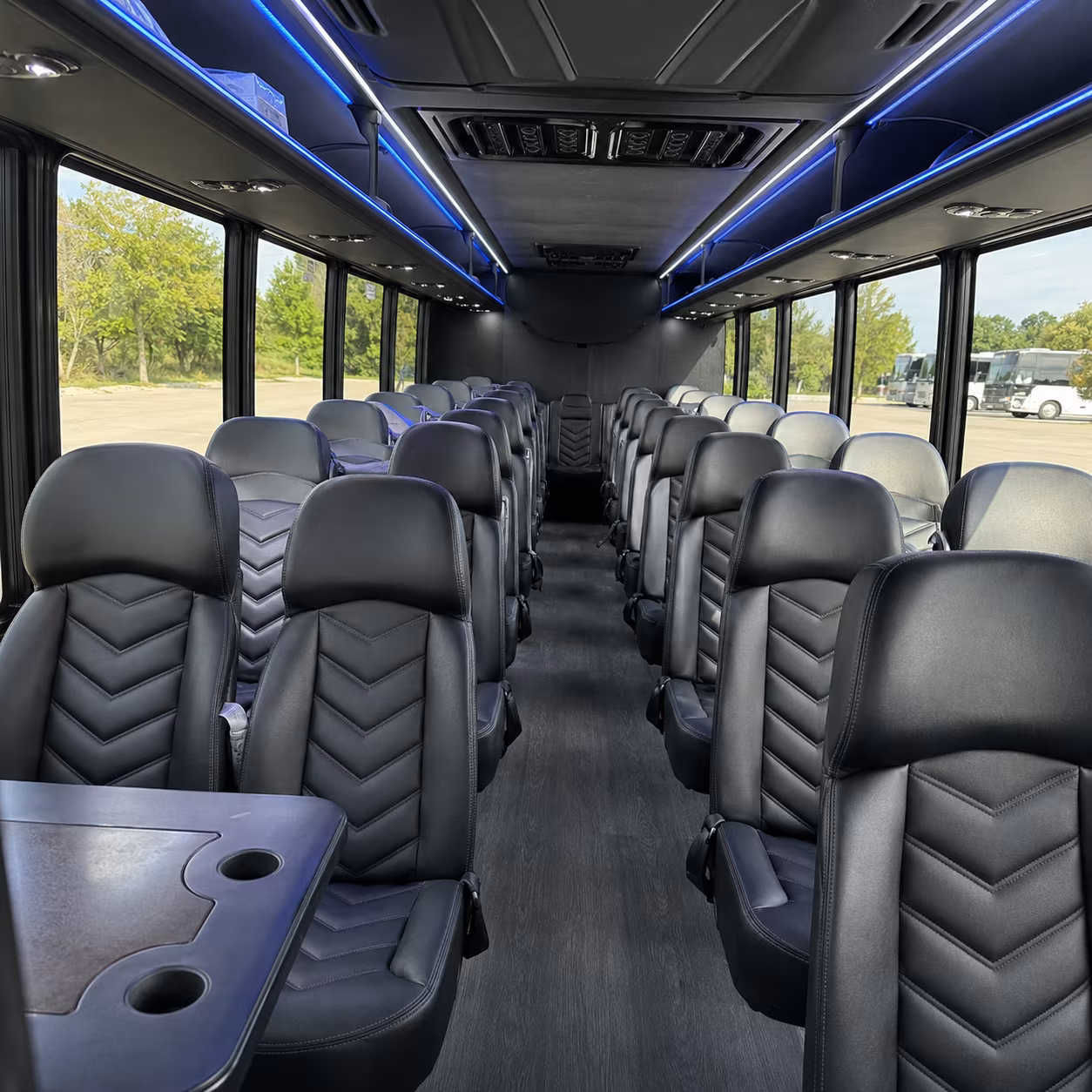 clifton concert transportation onboard seating